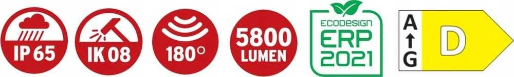 Lauko Prožektorius Brennenstuhl 50 W, 5800 lm, 6500 °K, IP65