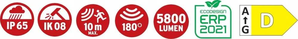 Brennenstuhl PROŽ LED JARO 50W 865K 5800LM IP54 DAV