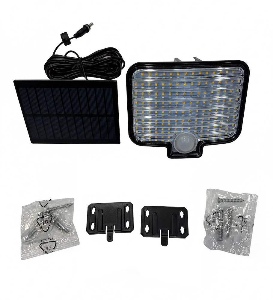 Eko-Light saulės energijos prožektorius Alex 600lm 4000K IP44 (EKO2507)