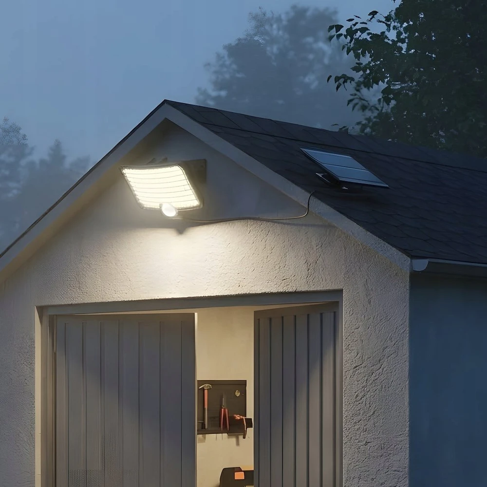 Eko-Light saulės energijos prožektorius Alex 600lm 4000K IP44 (EKO2507)