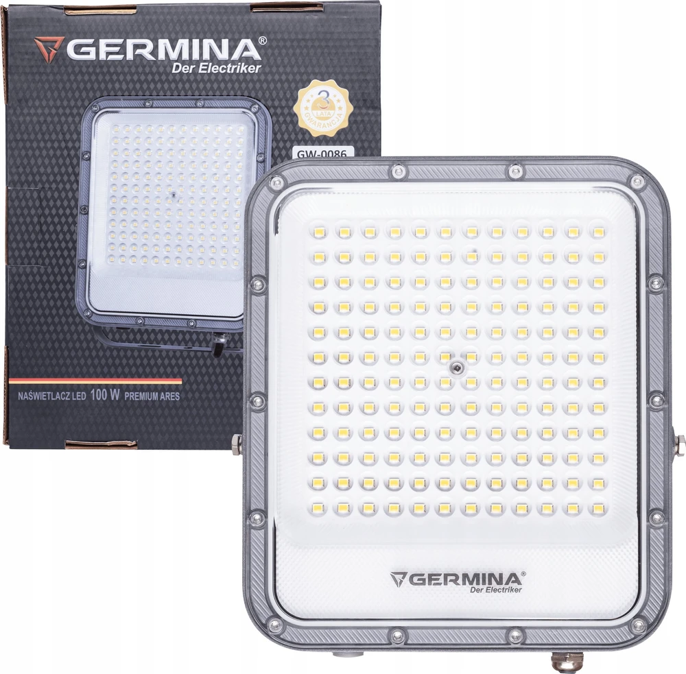 Germina Prožektorius LED, 100 W, 10000 lm, 5000 K, IP65, Ares