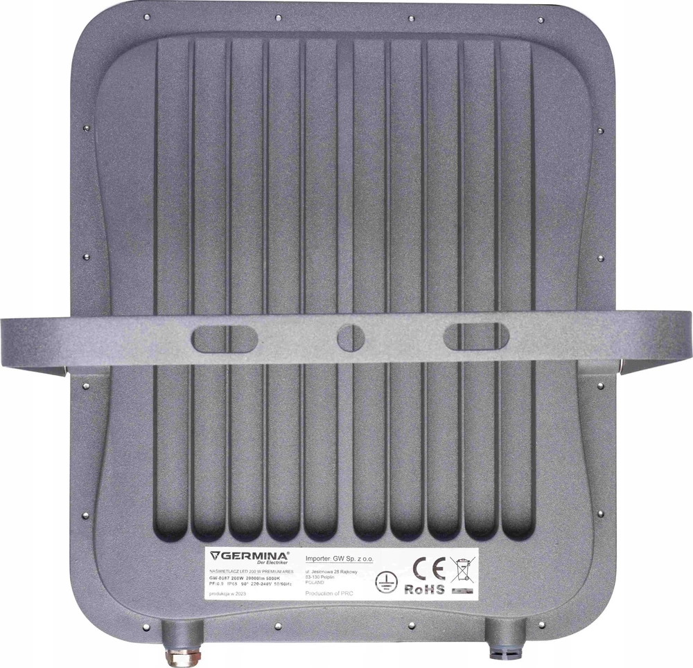 Prožektorius Germina Prožektorius LED, 200 W, 20000 lm, 5000 K, IP65, Ares, GERMINA