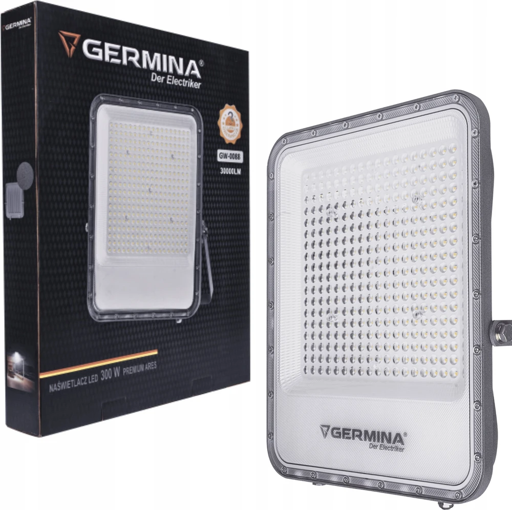 Germina Prožektorius LED prožektorius, 300 W, 30000 lm, 5000 K, IP65, Ares