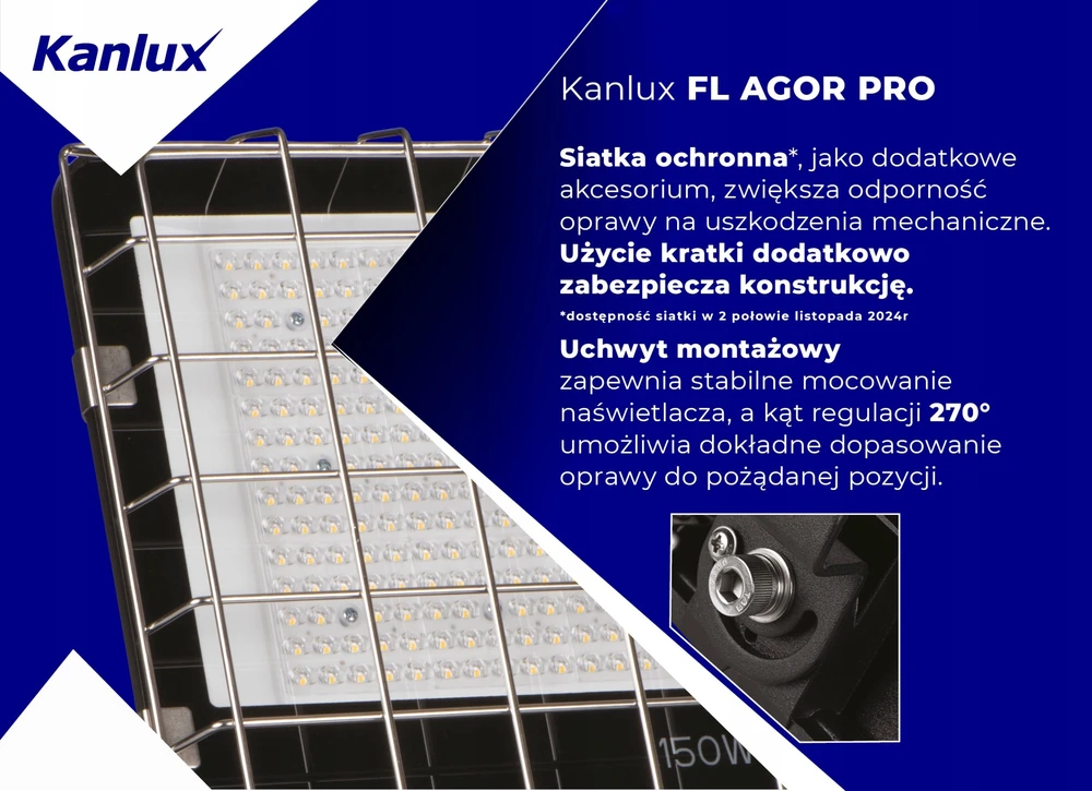 Kanlux NAŚW.LED FL OPEN PRO 100W NW