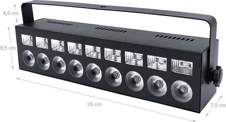 L4M LIGHT4ME BATTEN MIX RGBW+UV sieninė poveržlė LED BAR st