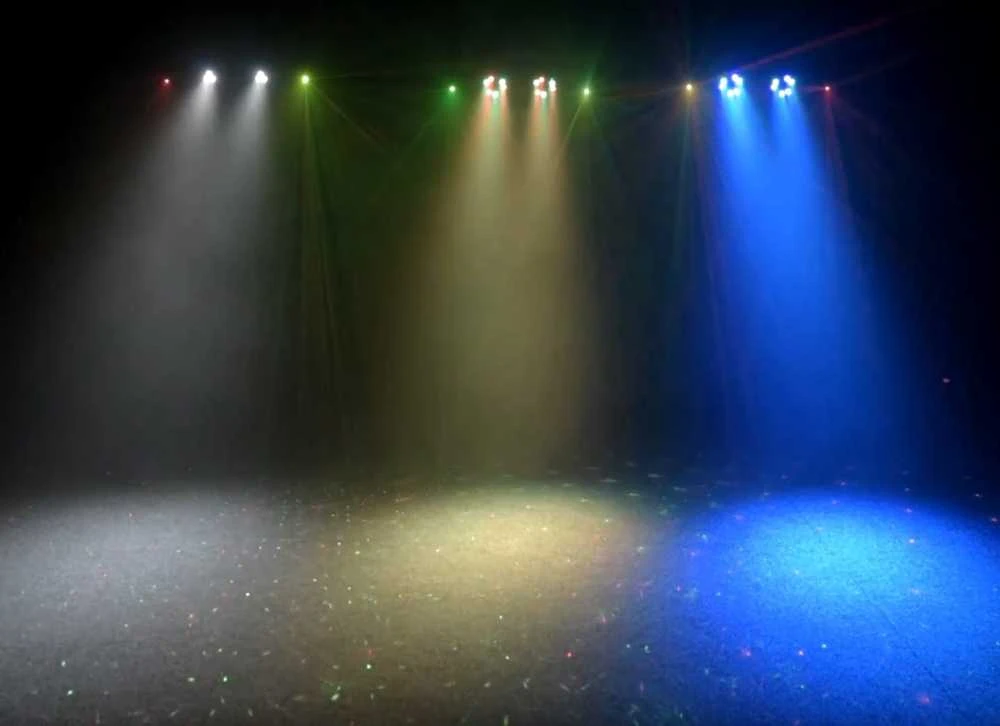 LIGHT4ME LED PAR ir lazerinio apšvietimo komplektas