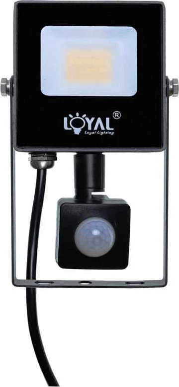 „Loyal Lighting“ lauko LED prožektorius 1400 lm LUMILEDS IP65 4K jutiklis