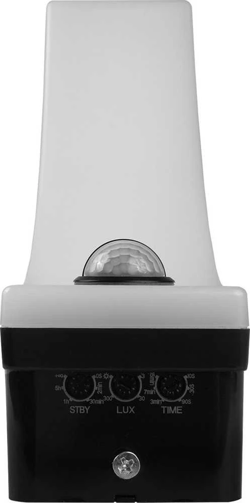 Lampa LED su judesio jutikliu Maclean, czujnik ruchu PIR, spalva juoda, 20W, IP65, 2000lm, barwa neutralna balta (4000K) MCE512 B