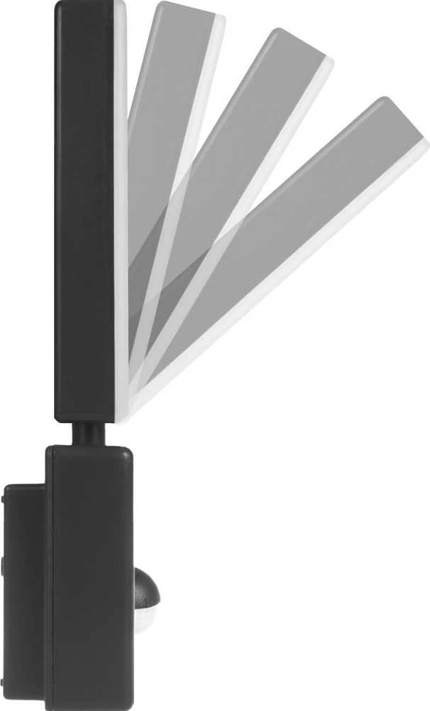 Lampa „Maclean“ LED šviestuvas su judesio jutikliu, PIR judesio jutiklis, pilkas, 10 W, IP65, 800 lm, neutrali balta (4000 K) MCE516 GR