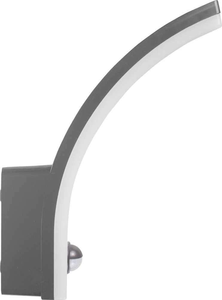 Maclean LED lempa su judesio jutikliu, PIR judesio jutiklis, pilka spalva, 20W, IP65, 2000lm, neutrali balta spalva (4000K) MCE5