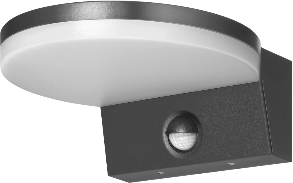 Orno ASPEN LED 15W, sodo šviestuvas su PIR judesio jutikliu, 1300lm, IP65, 4000K, pilkas