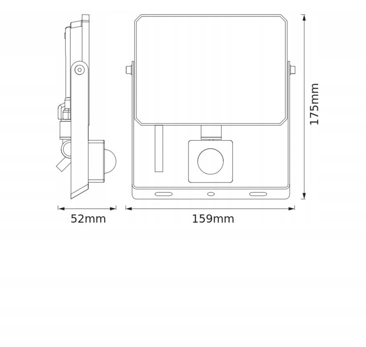 Naświetlacz Osram Naświetlacz FL LUX SENSOR 30W 840 IP65 BK EUE OSRAM