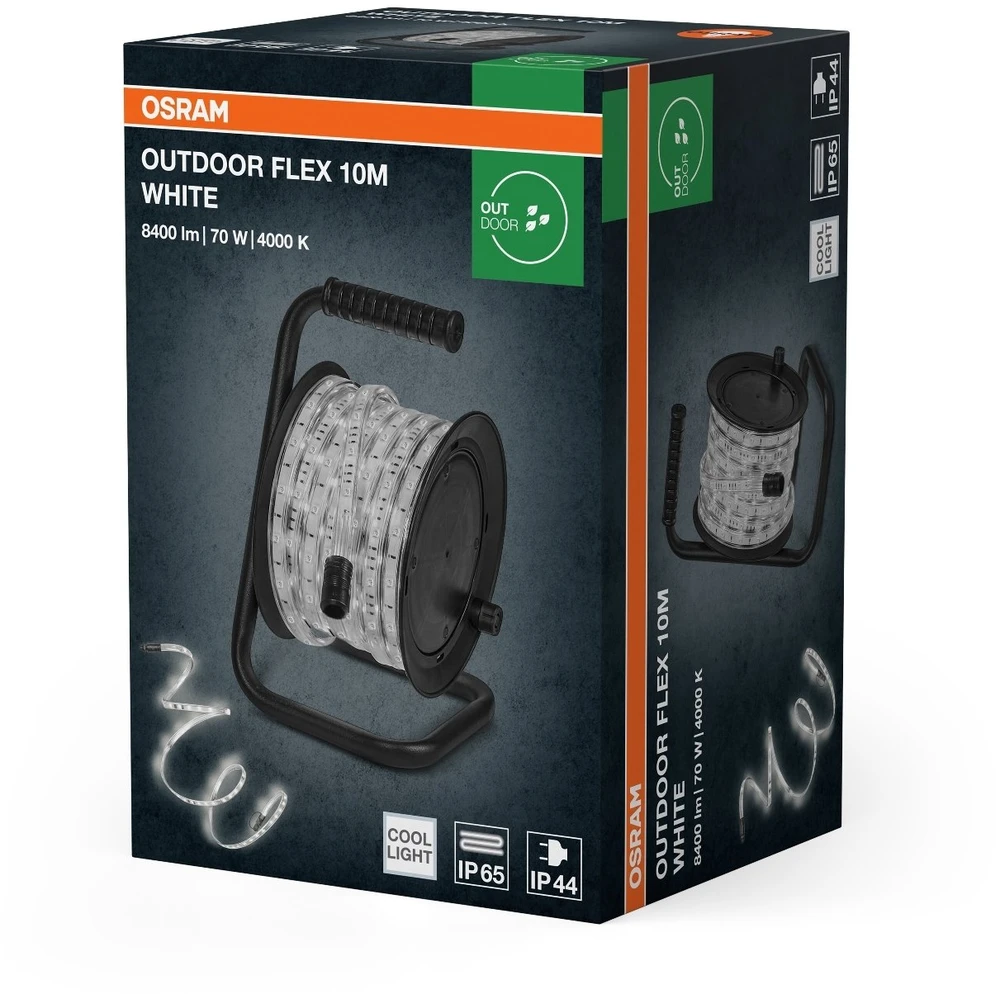 Osram 7W/m LED juosta, 4000K, IP65, 10m