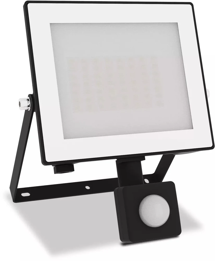 Philips Lois Naświetlacz LED 30W | 3200lm | 5000K | IP65 | Czujnik Ruchu | Czujnik Zmierzchu | Juodas
