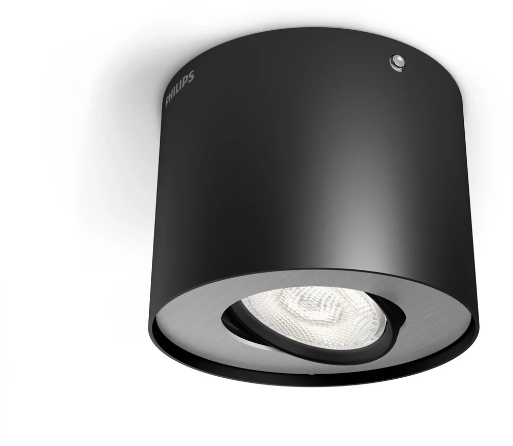 Signify Philips myLiving LED prožektorius Phase 1flg. 500 lm juodas