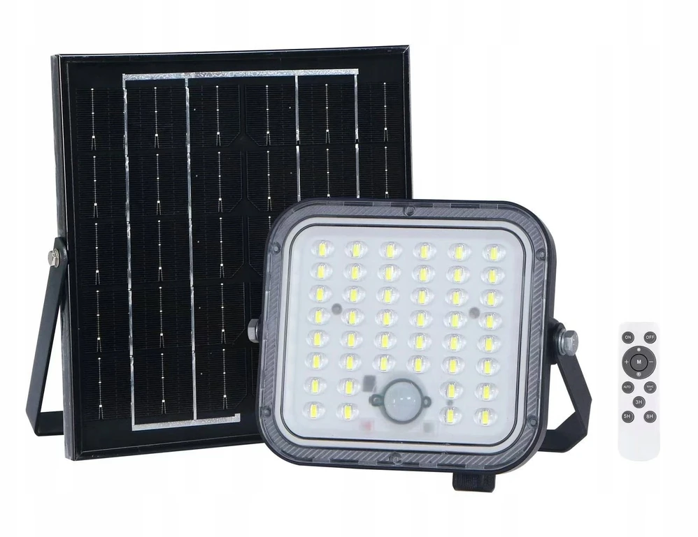 Led Line Prime Lauko šviestuvas su saulės baterija ir judesio jutikliu LUNIR, 1400lm, 4000mAh, 4000K, 100°