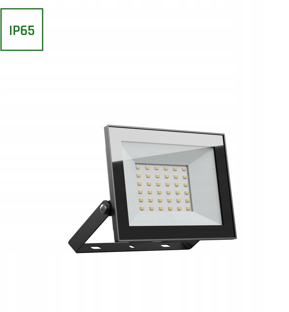Spectrum PROŽEKTORIUS LAUKO LED 30W 230V NW IP65 Juodas