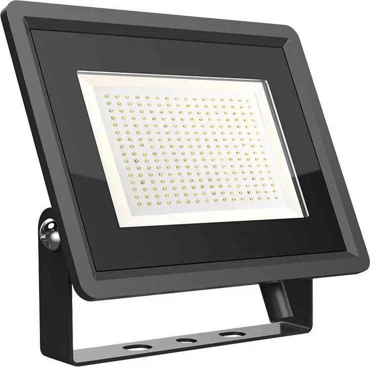 V-tac 200W LED prožektorius, juodas, 6500K