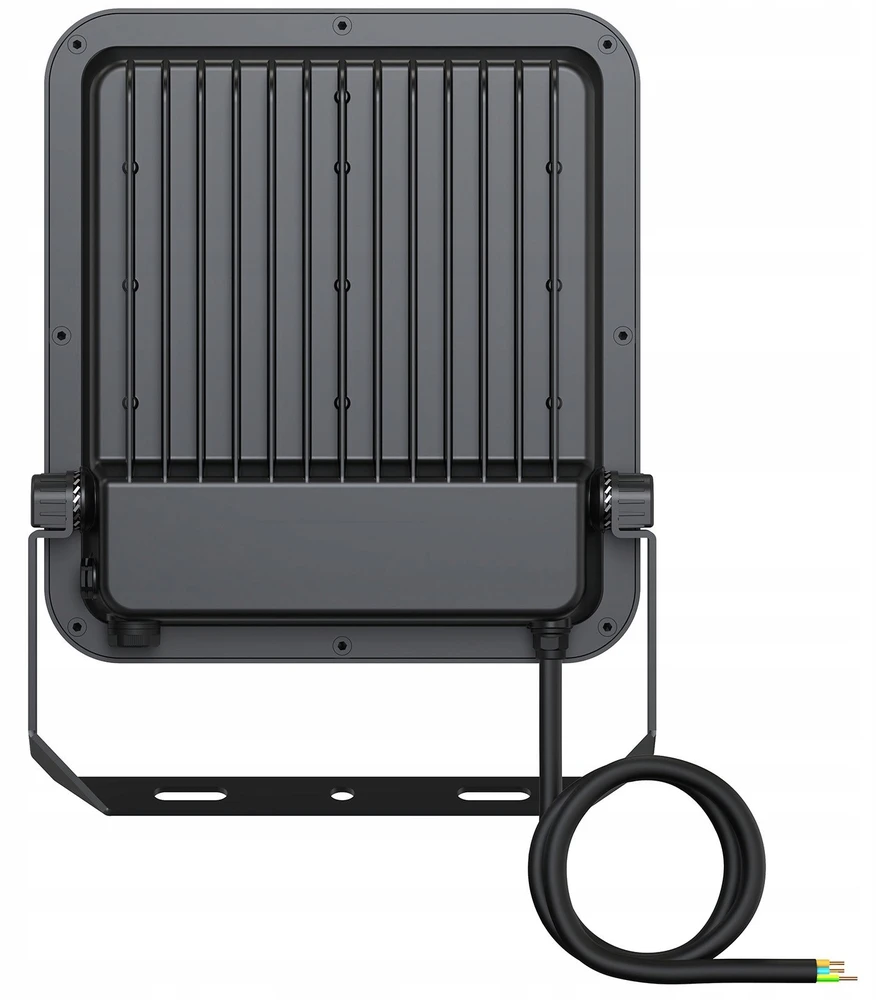 V-tac 83-100W LED prožektorius FL 150 GEN4, juodas, 3000K, IP66