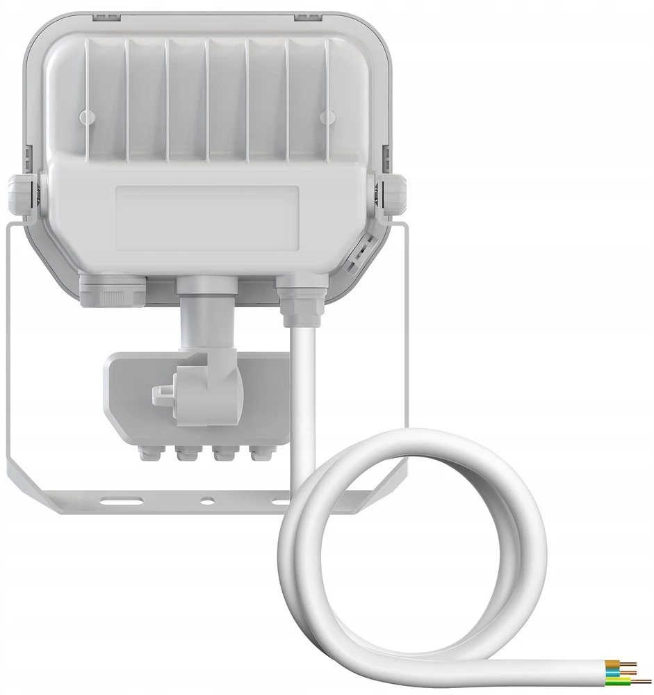 V-tac 6-8W LED prožektorius FL 10 GEN4, baltas, 3000K, IP65, su judesio davikliu