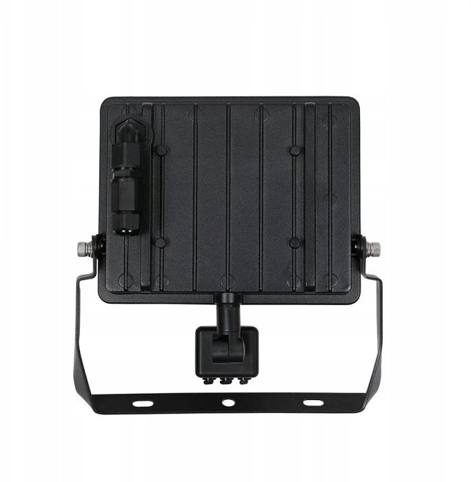 Naświetlacz V-TAC Projektorius LED su judesio jutikliu FLUXI MC 50W 6000lm 6500K IP65 Juodas