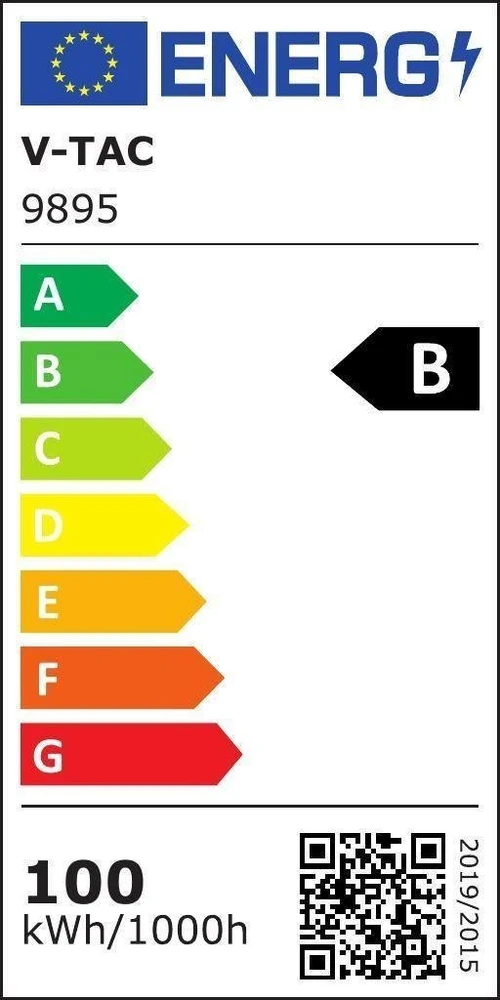 V-tac 100W LED prožektorius, juodu korpusu, 6500K