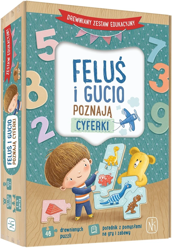 Nasza Ksiegarnia Felu i Gucio poznajš cyferki 05304
