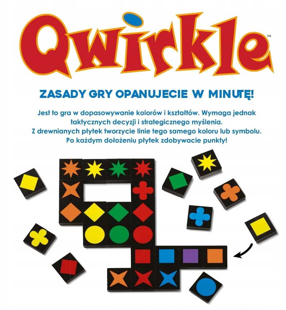 Nasza Ksiegarnia Mūsų knygyno „Qwirkle“ dėlionė
