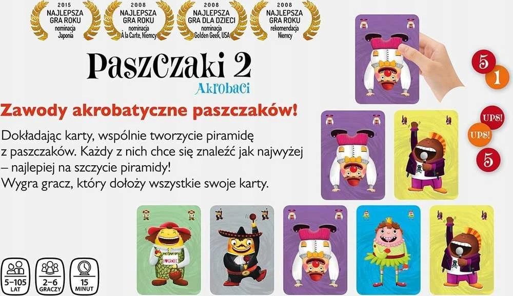 Nasza Ksiegarnia Šokio Amatininkai: Paszczaki 2 Akrobatai
