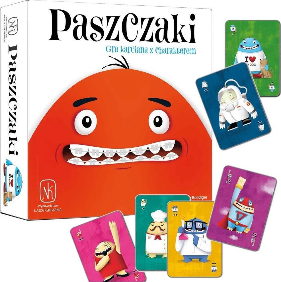 Stalo žaidimas Paszczaki Nasza Księgarnia