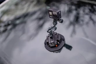 Objektyvas Montavimo Priedas - Newell Dulkių Siurbimo Puodelis 30 kg Apkrovos Talpa Su Skaitmeniniu Ekranu Juodas