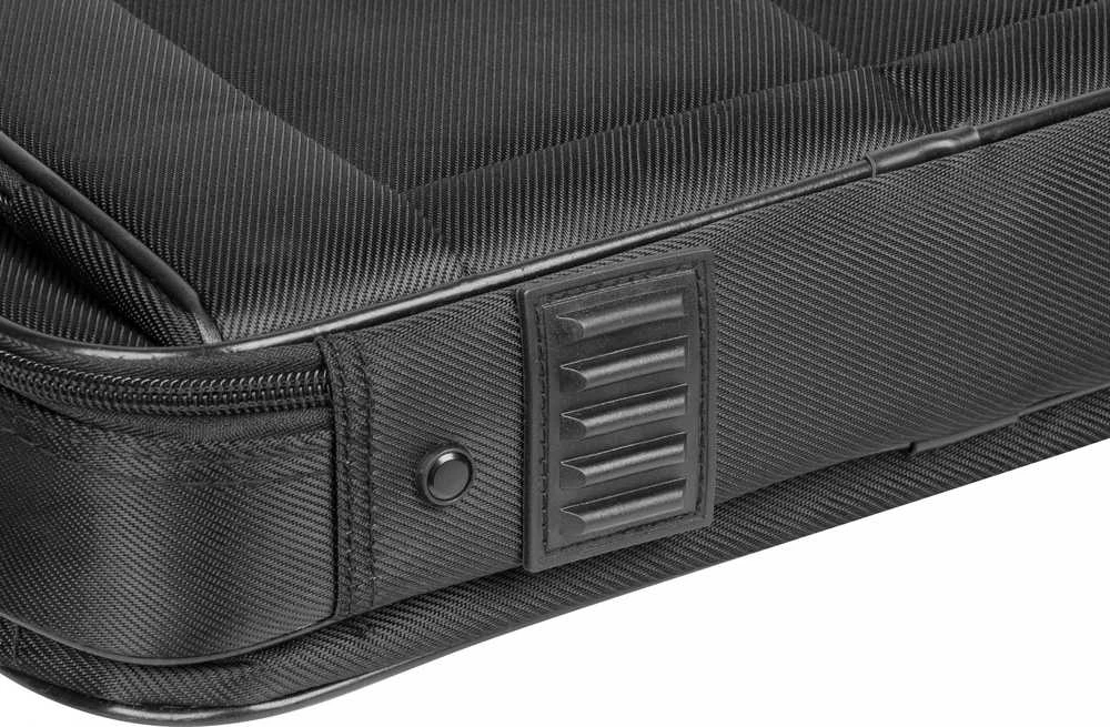 NATEC NTO-0393 Nešiojamas kompiuteris Bag BOXER Juodas 17.3inch Anti-Shock System