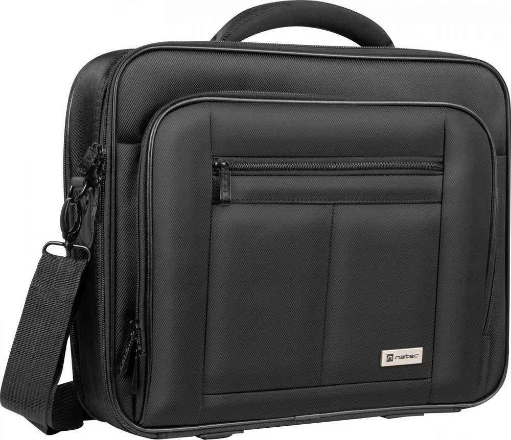NATEC NTO-0393 Nešiojamas kompiuteris Bag BOXER Juodas 17.3inch Anti-Shock System