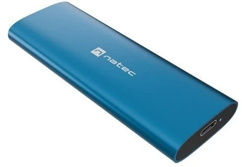 NATEC RHINO M.2 NVME LITE IŠORINIS SSD DĖŽUTĖ USB-C 3.2 GEN 2 HORIZON Mėlynas