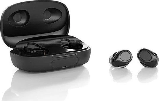 Ausinės Natec Earphones, Soho, TWS, Belaidės, Mikrofonas, Juodas | Natec | True Earbuds | Soho | į ausis įkišamos | Mikrofonas | Juodas | Belaidės