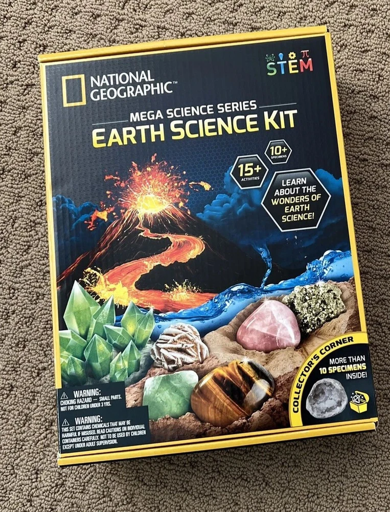 „National Geographic“ – „Mega Earth Science“ rinkinys (29-4005)