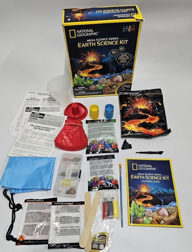 „National Geographic“ – „Mega Earth Science“ rinkinys (29-4005)