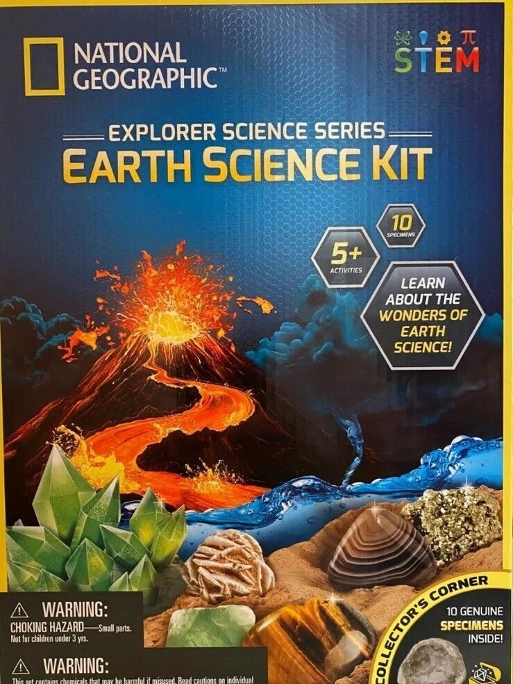 „National Geographic“ – „Mega Earth Science“ rinkinys (29-4005)