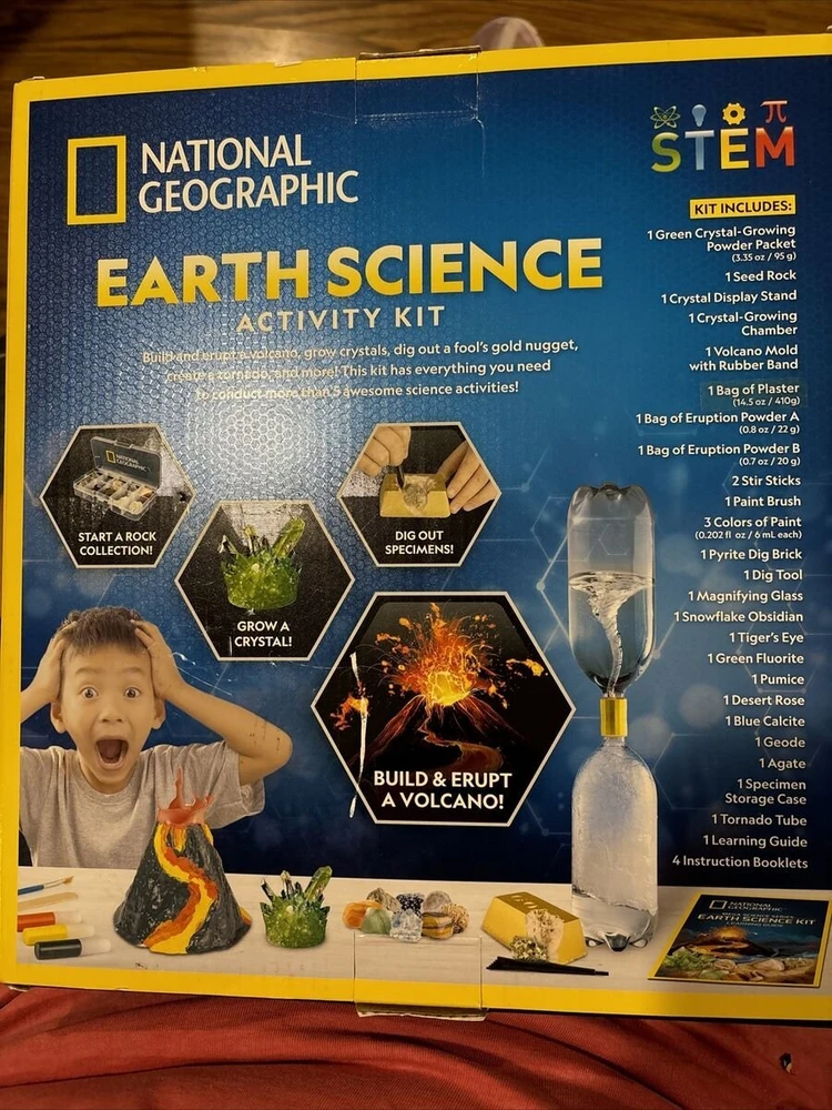 „National Geographic“ – „Mega Earth Science“ rinkinys (29-4005)
