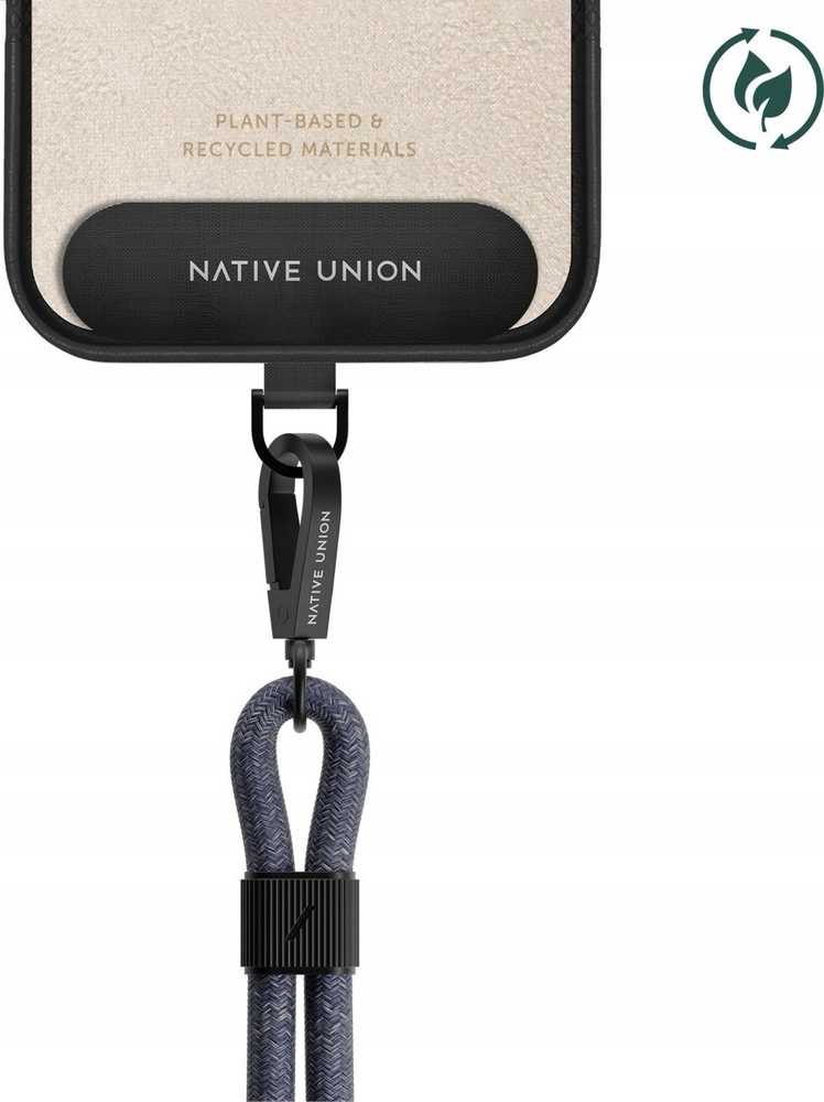 Native Union Exclusive Dirželis Native Union City Grip, midnight mėlynas