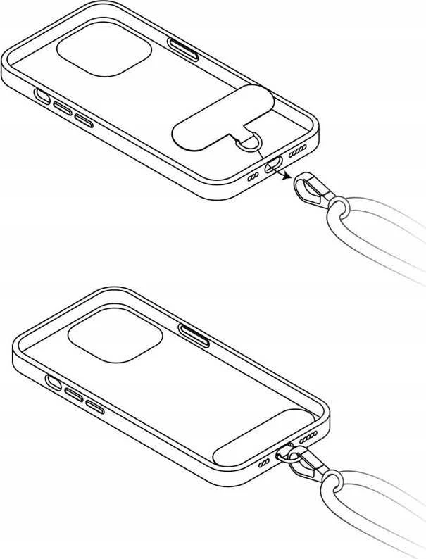 Native Union Exclusive Dirželis Native Union City Sling, abrikosų skonio
