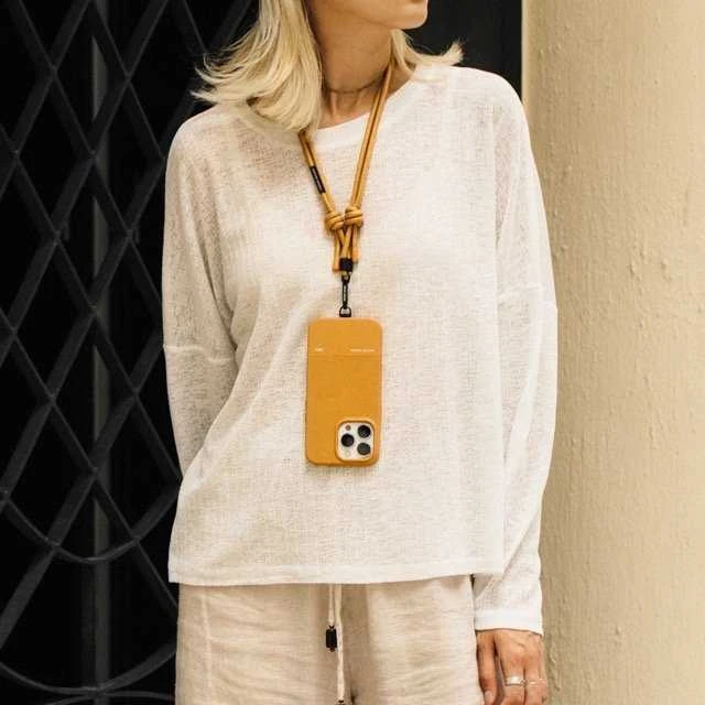 Native Union Exclusive Dirželis Native Union City Sling, abrikosų skonio