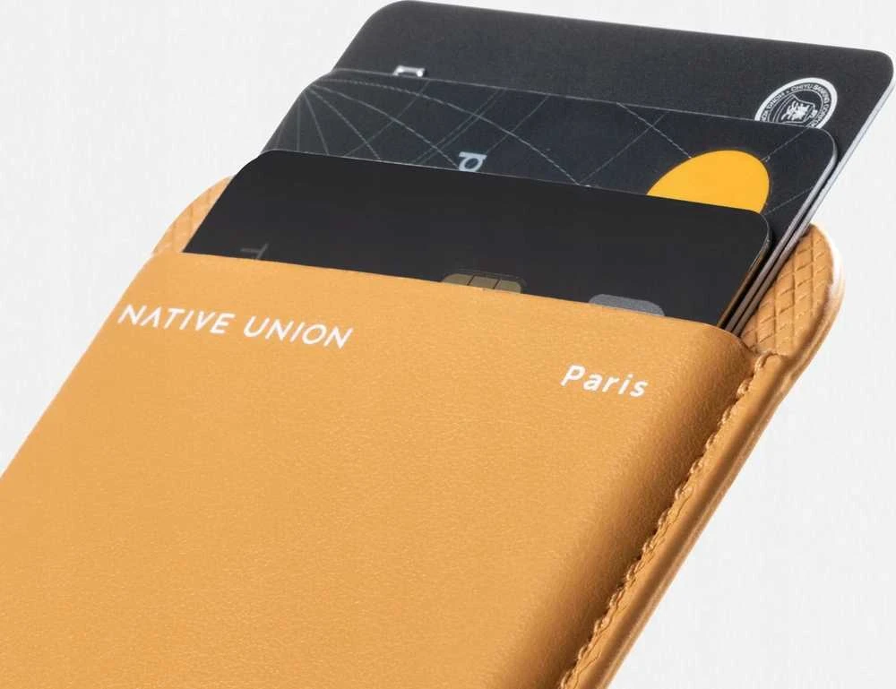 „Native Union“ (RE)CLASSIC piniginė, kraft rašto