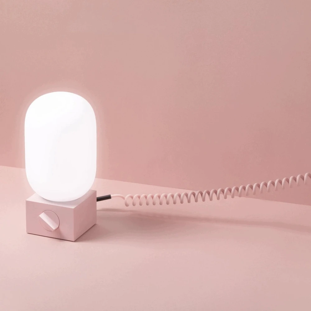 Native Union Pop Light - powerbank 5000 mAh, kabelis Pop 1,2 m (candy)