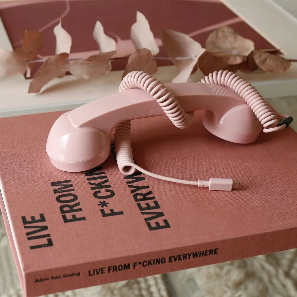 Ausinės „Native Union Pop Phone“ – USB-C telefono ragelis su skambučių atsiliepimo ir baigimo funkcija (karavanai)