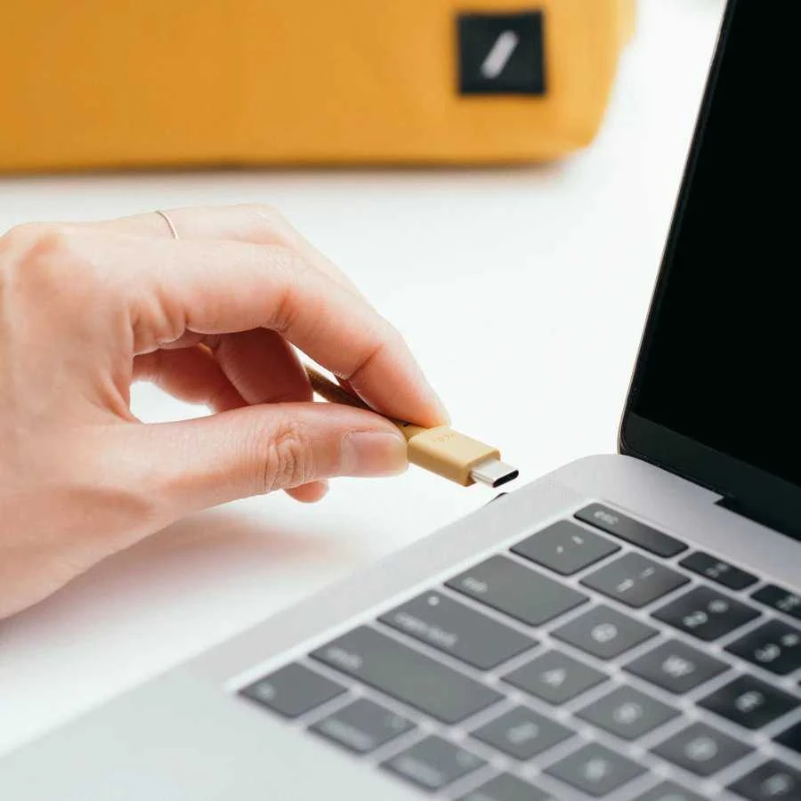 „Native Union Anchor“ kabelis 240 W – USB-C kabelis – USB-C, 3 m (zebras)