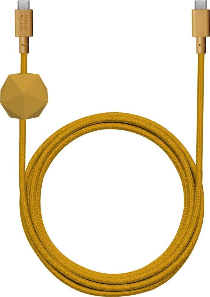 „Native Union Anchor“ kabelis 240 W – USB-C laidas – USB-C, 3 m (kraft)