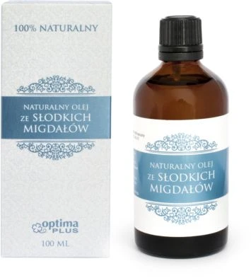 Natūralus Optima Natura masažo aliejus iš saldžiųjų migdolų 100 ml