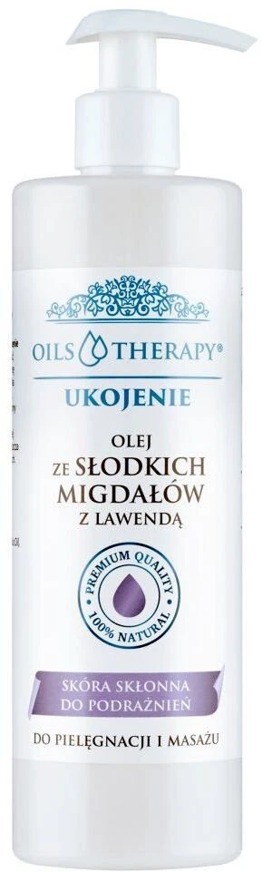 Natura Optima Optima Natura olej ze słodkich migdałów su lawendą, 400 ml