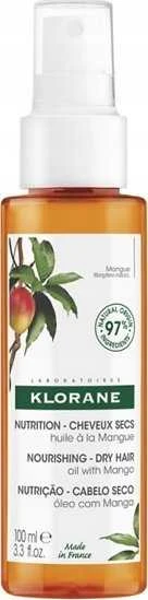 "Klorane" mangų aliejus sausiems plaukams 100ml